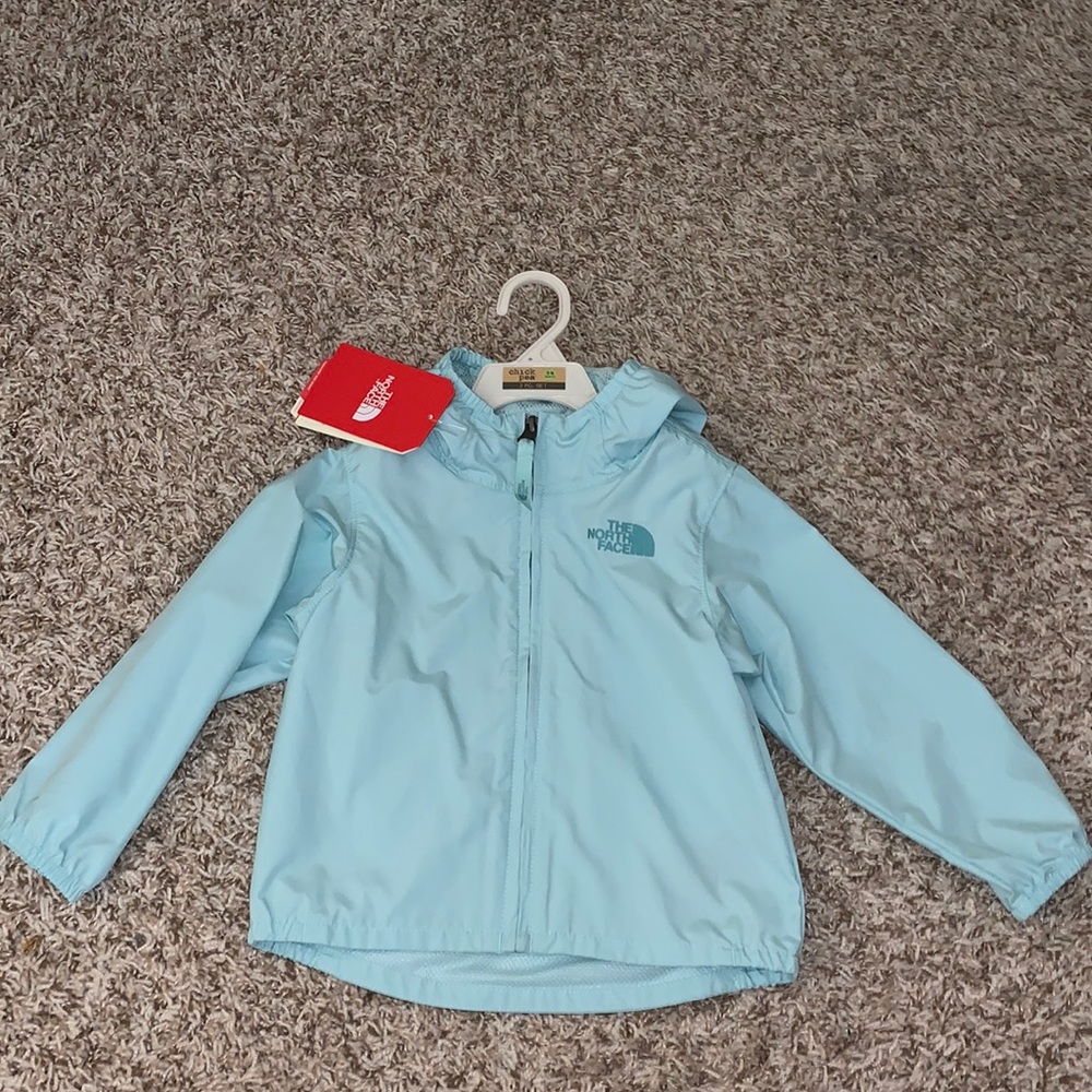 North face rain coat NWT